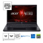 Notebook Gamer Acer Nitro V, Intel Core i7-13ªGen, 16GB, SSD 512GB, RTX4050, Tela 15.6" Full HD, Linux Gutta - Anv15-51-7037