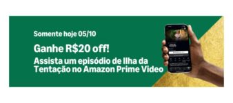 Nova Missão Amazon – Ganhe R$ 20 OFF em R$ 60 na Amazon!