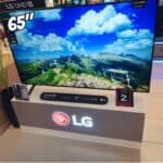 Smart TV 4K 65" LG UHD 65UT8050 Processador A5 Ger7 AI Alexa/Chromecast integrado Otimizador de Jogos webOS 24 Controle Smart Magic