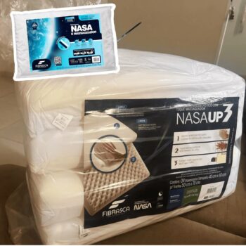 Travesseiro Nasa e Massageador Ortopédico - P/fronhas 50 x 70 cm - Fibrasca