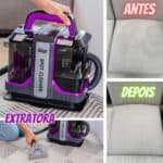 Promotop: As melhores Promoções,cupons e descontos! WAP Extratora Portátil Spot Cleaner W3 1450W de Potência e Vácuo de 110Mbar 3 em 1 Borrifa, Esfrega e Extrai 127V