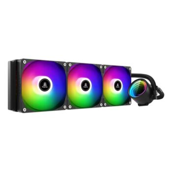 Water Cooler Segotep Frozen ARGB, 360mm, Intel e AMD, Preto - SEG-WC-FR360B-WW