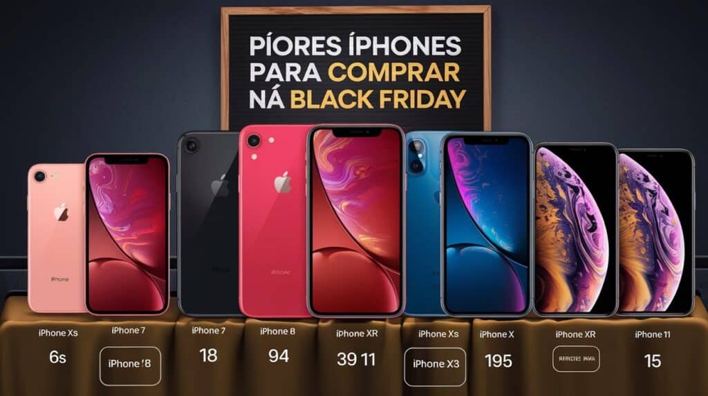 Piores iPhones para Comprar na Black Friday