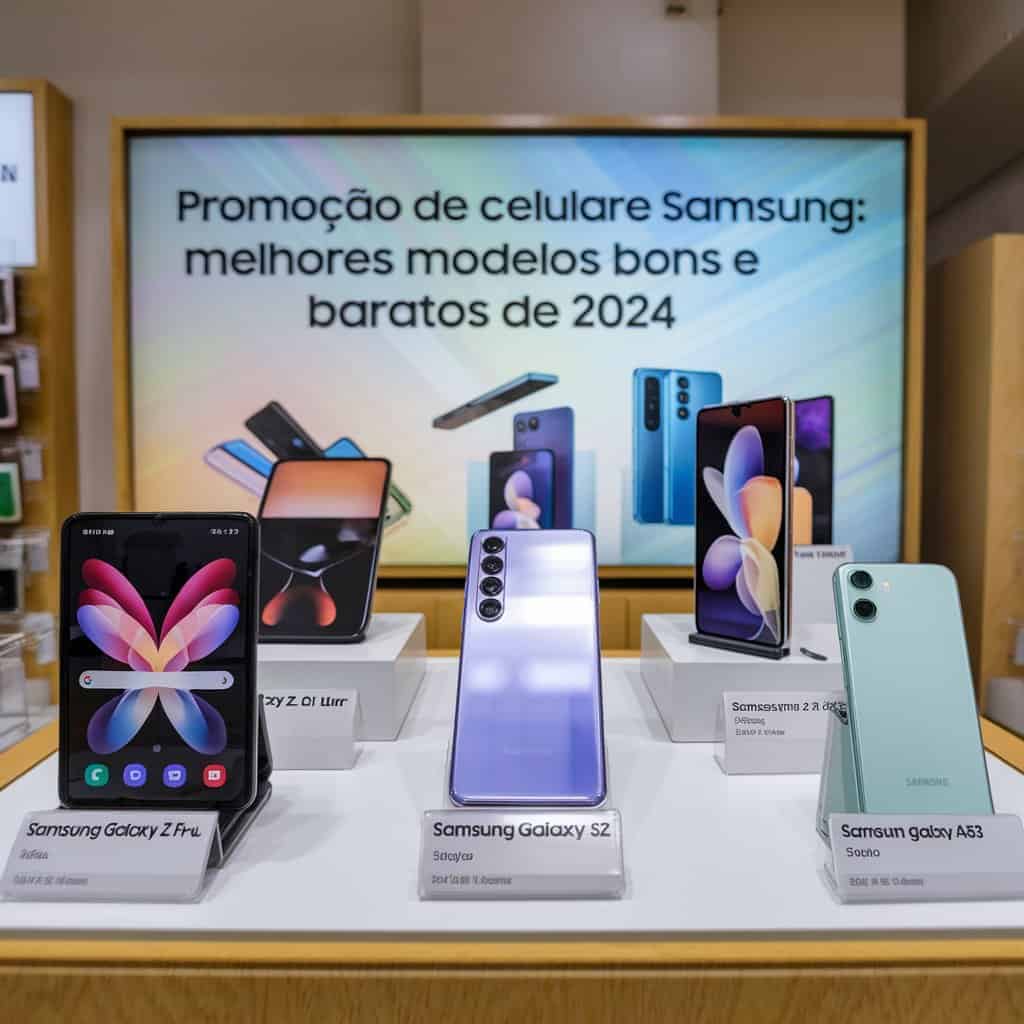 Promoção de Celulares Samsung: Melhores Modelos Bons e Baratos de 2024