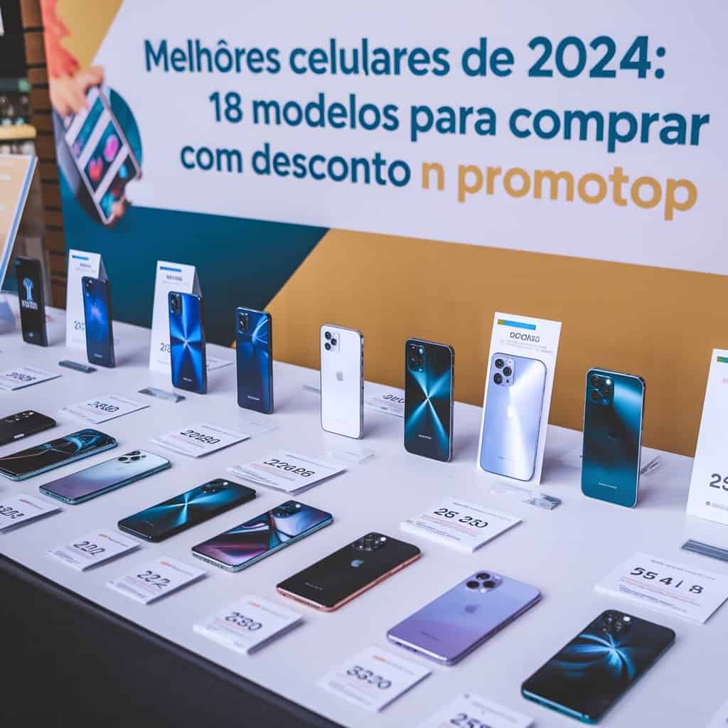 Melhores Celulares de 2024: 18 Modelos para Comprar com Desconto no PromoTop