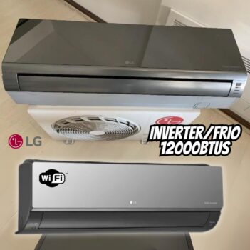 Ar Condicionado Split Hi Wall Inverter LG Artcool 12000 Btu/