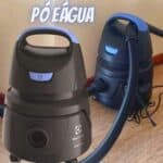 Aspirador água pó Electrolux compacto potente função sopro 1400W 12L total 5L útil protetor térmico AWD01 110v