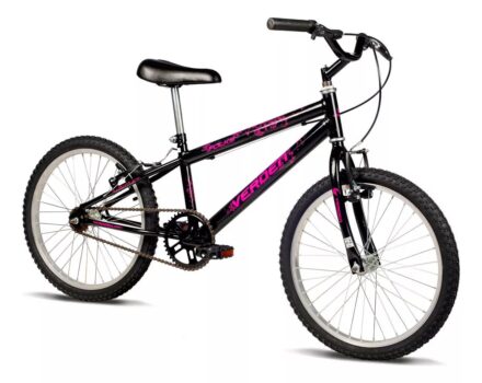Bicicleta Infantil Aro 20 V.brake Verden Folks Cor Azul com Preto