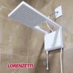 Chuveiro Lorenzetti Acqua Ultra Storm Cor Branco Elétrico De Parede 7800W 220 V