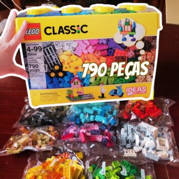 Classic Caixa Grande De Peças Criativas Lego Brick Box Sem Cor Especificada Grande