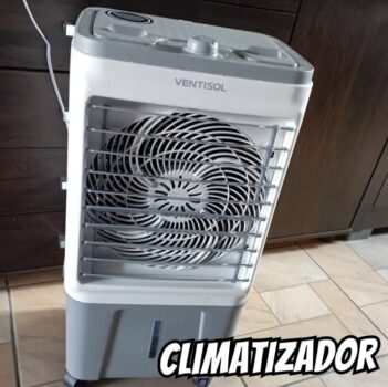 Climatizador Ar Frio Portátil Evaporativo 16 Litros Umidificador Ventisol CLIN 16 BR/CZ 220V