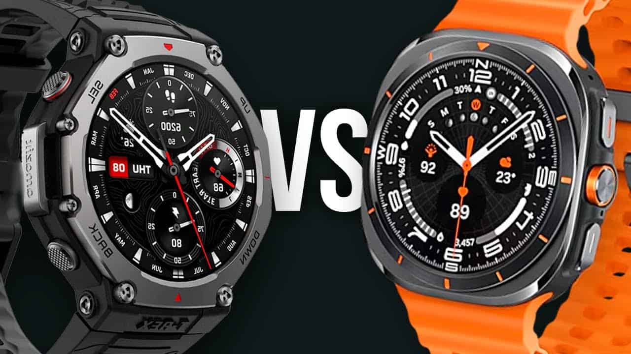 Comparativo: Amazfit T-Rex 3 vs Galaxy Watch Ultra – Quais as Diferenças? Qual Comprar? Comparativo: Amazfit T-Rex 3 vs Galaxy Watch Ultra – Quais as Diferenças? Qual Comprar?