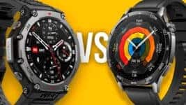 Comparativo: Amazfit T-Rex 3 vs Huawei Watch GT 5 – Qual Vale Mais a Pena? Qual Comprar?