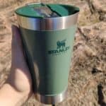 Copo Térmico Cerveja Com Tampa Stanley Verde 473ml