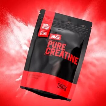 Creatina Monohidratada 500g - 100% Pura Com Laudo - 3vs Nutrition