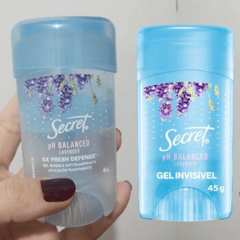 Desodorante em Gel Antitranspirante Secret Aroma de Lavanda com pH Balanceado 45g