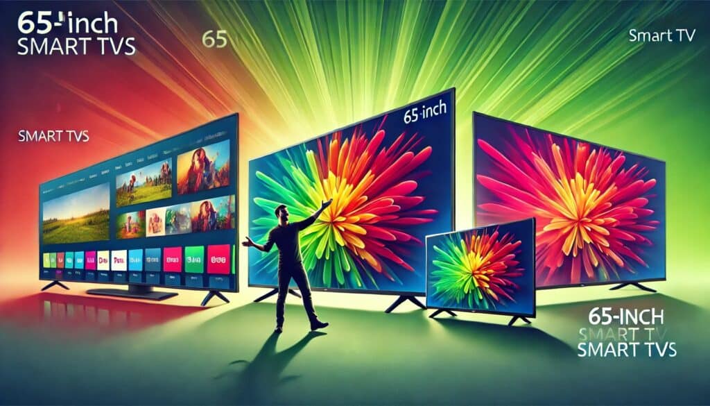 As Melhores Smart TVs de 65 Polegadas para a Black Friday 2024