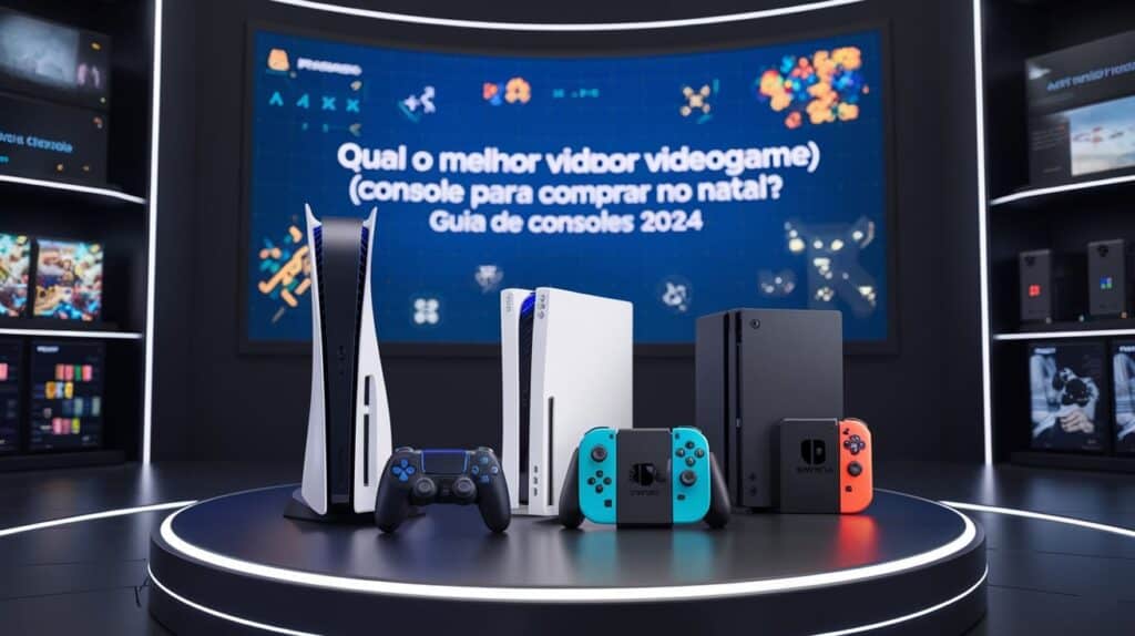 Qual o Melhor Videogame (Console) para Comprar no Natal? Guia de Consoles 2024