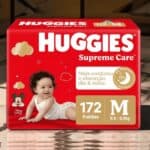 Fralda Supreme Care M - 172 unidades Huggies