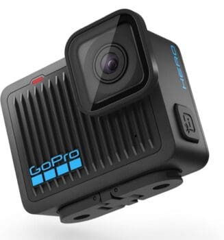 GoPro HERO - Câmera de Ação Compacta à Prova d'água com Vídeo 4K Ultra HD, Foto de 12 MP, Tela Sensível ao toque, HyperSmooth com QUIK