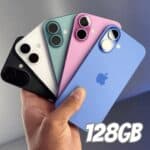 iPhone 16 Apple (128GB) Verde-acinzentado, Tela de 6,1", 5G e Câmera de 48MP