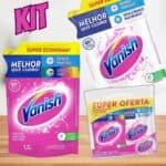 Kit Tira Manchas Vanish Gel Multiuso 1,2L + Crystal White 1,2L