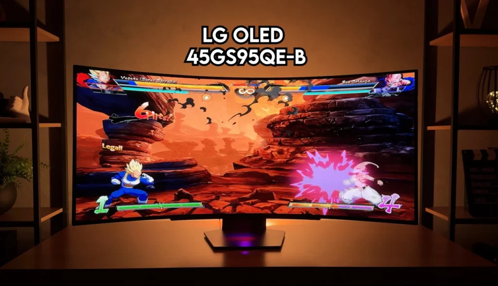 LG UltraGear 45GS95QE-B: O Monitor OLED Curvo UltraWide para Gamers de Alto Nível