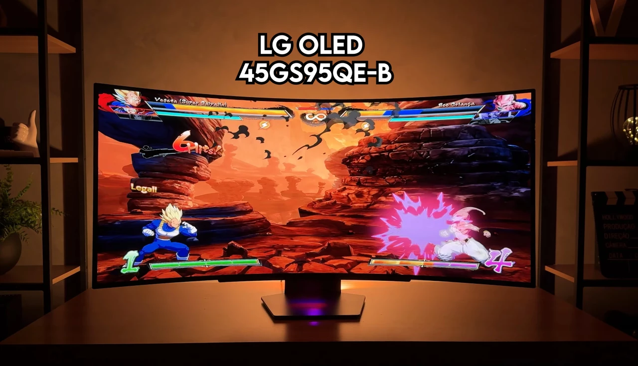 LG UltraGear 45GS95QE-B: O Monitor OLED Curvo UltraWide para Gamers de Alto Nível LG UltraGear 45GS95QE-B: O Monitor OLED Curvo UltraWide para Gamers de Alto Nível