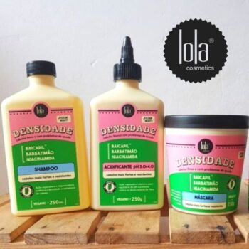 Lola Cosmetics Kit Lola Densidade: Shampoo + Acidificante + Máscara