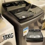 Máquina De Lavar Brastemp 13kg Cinza Platinum Com Ciclo Tira