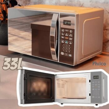 Micro-ondas 33L Philco PMO38S Limpa Fácil 1400W 127V