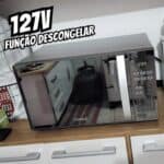 Micro-ondas Cm020bf 20 Litros Espelhado Com Função Descongelar Cor Cinza/inox Consul 220V
