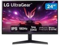 Monitor Gamer LG UltraGear 24” 24GS60F-B IPS Full HD 180Hz 1ms (GtG)