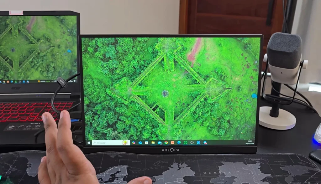 Monitor Portátil Arzopa Z1RC: Review Completo e 5 Motivos para Comprar