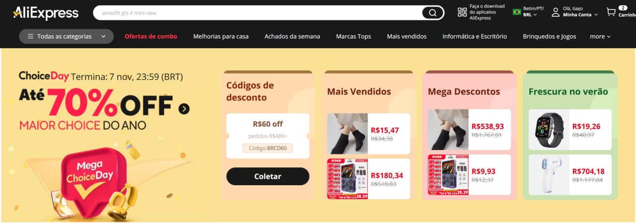 O Que Esperar do 11/11 no AliExpress 2024 – A Maior Promoção do Ano! O Que Esperar do 11/11 no AliExpress 2024 – A Maior Promoção do Ano!