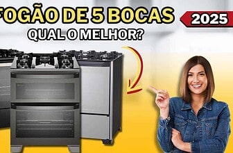 Os Melhores Fogões de 5 Bocas em 2025: Guia de Compra