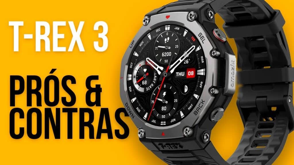 Amazfit T-Rex 3 - Vale a Pena Comprar? Análise Completa com Prós e Contras