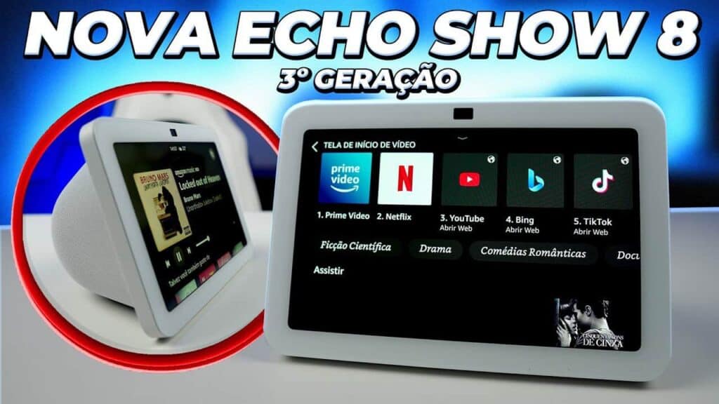 Echo Show 8 (3ª Geração): O que há de novo na nova Alexa da Amazon?