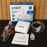 Nebulizador e Inalador Bivolt Super Flow Compact DC1 G-Tech