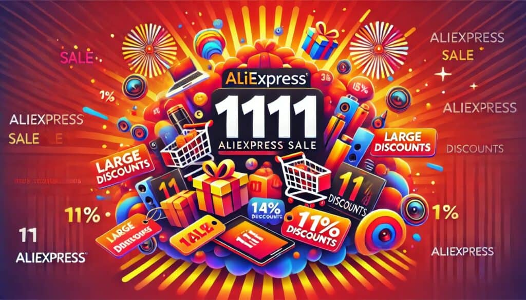 PREPAREM-SE PARA O MAIOR EVENTO DO ALIEXPRESS: TUDO SOBRE O 11/11 COM CUPONS, CASHBACK E GOOGLE PAY!