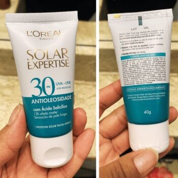 Protetor Solar Facial L'Oréal Paris Solar Expertise Antioleosidade Fps30 40G