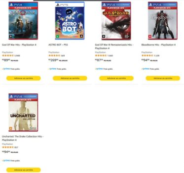 R$ 35 OFF em Jogos Selecionados - Amazon