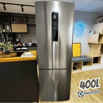 Refrigerador Bottom Freezer Electrolux De 02 Portas Inox