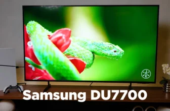 Review Completo da Samsung DU7700: A TV Mais Vendida com Funções, Testes e Recursos