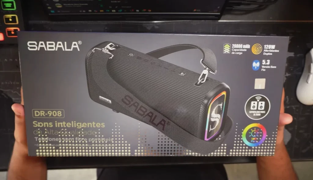 Sabala DR 908: A Melhor Caixa de Som Impermeável e de Custo-Benefício em 2024 Sabala DR 908: A Melhor Caixa de Som Impermeável e de Custo-Benefício em 2024