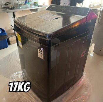 Samsung Lavadora Smart Digital Inverter WA17CG Black 17kg - 127V
