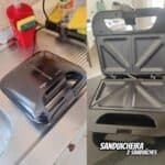 Sanduicheira Lunch Time Elgin para 2 sanduíches 800W - 220V