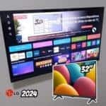 Smart Tv 32 LG Hd 32lr600b Processador 5 Ger6 Alexa Webos