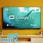 Smart TV 50″ 4K UHD D-LED Philips Série 7019 50PUG7019/78 VA Wi-Fi Bluetooth Google Assistente 3 HDMI 2 USB