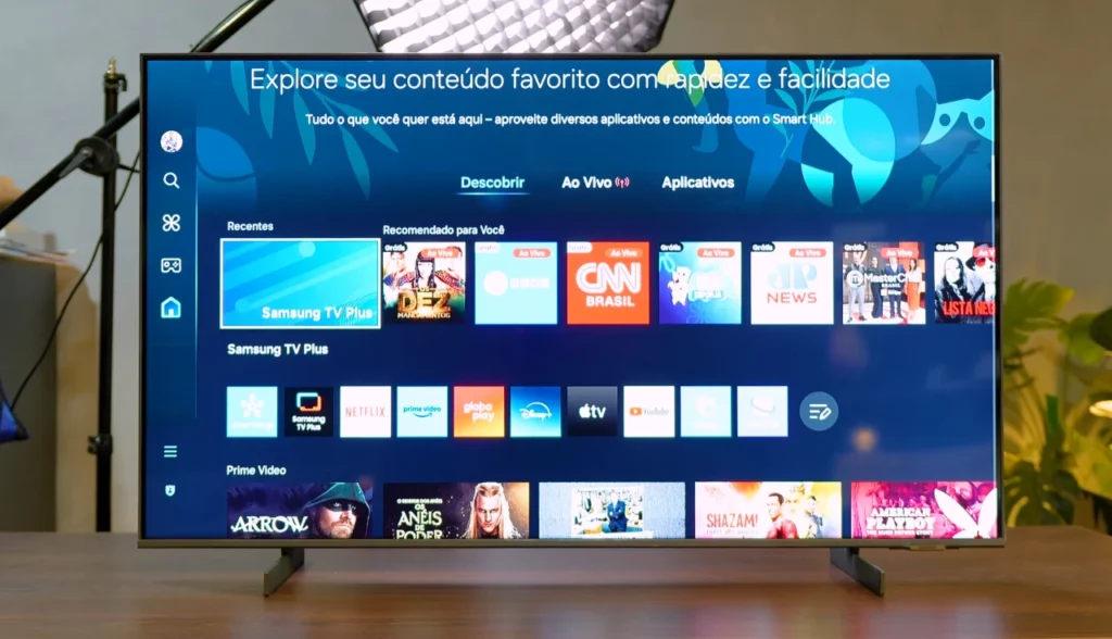 Smart TV Samsung DU8000: Uma Análise Completa da TV Tudo em 1 para Jogos e Entretenimento